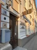 entrance.