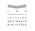 Latvijas Nacionālās bibliotēkas logo LNB.