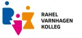 Logo of RVK Hagen, the three letters are pink, blue and yellow.