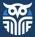 The logo features a stylized owl, an emblem of wisdom from ancient Athens. The owl is rendered in...