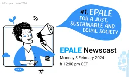 EPALE for a just, sustainable and equal society.