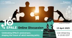 Celebrating EPALE: Shaping the Future of Adult Learning.