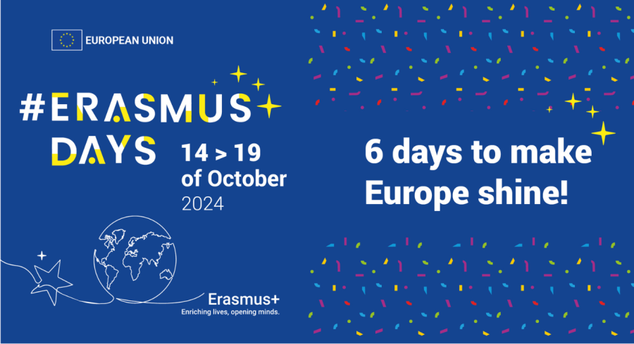 Teksti: #ErasmusDays. 