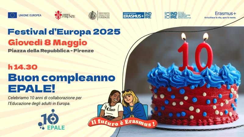 evento compleanno EPALE con torta