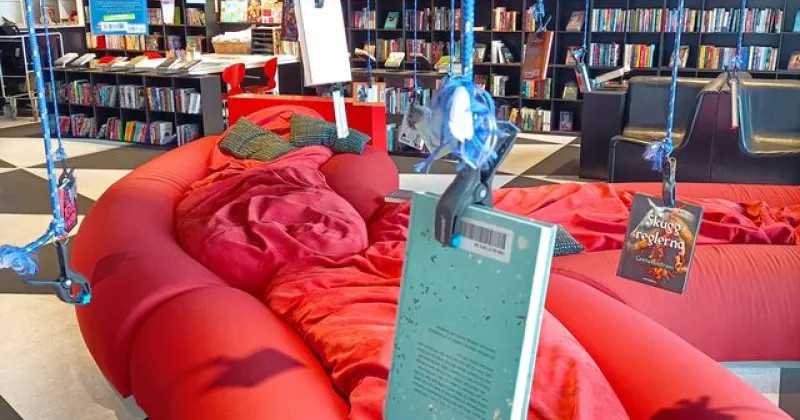wnętrze biblioteki